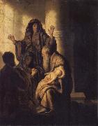 The Presentation of Jesus in the Temple Rembrandt